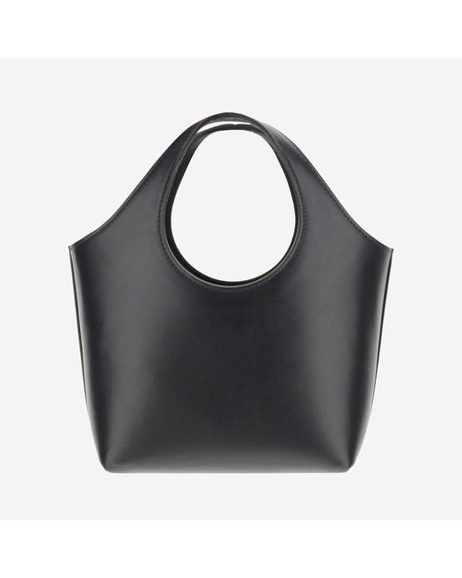 Balenciaga Black Leather Tote Bag
