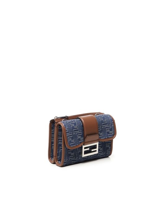 Fendi White Double Baguette Bag for men