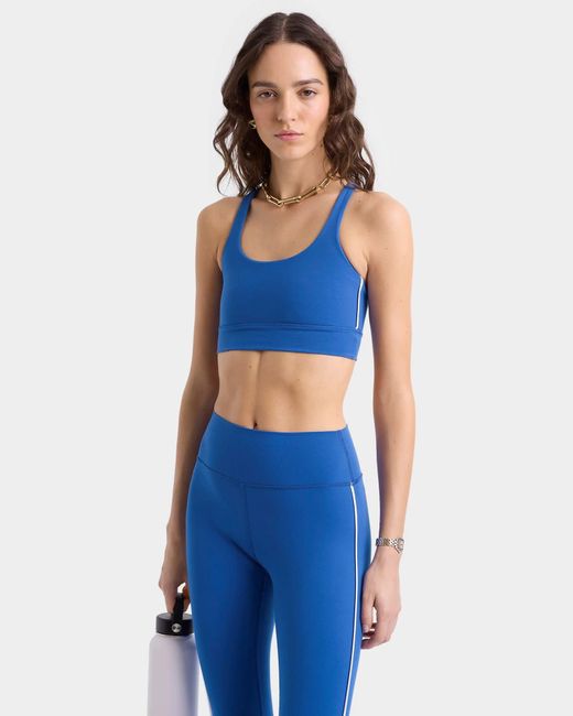 Sporty & Rich Blue Bold Health Legging