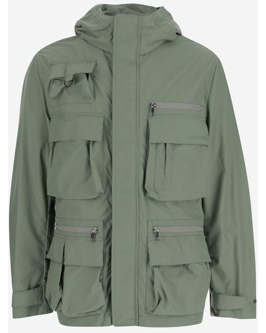 Woolrich Green Logo Jacket for men