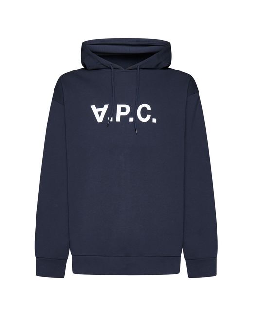 A.P.C. Blue Sweaters for men