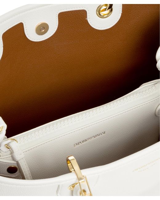 Emporio Armani Natural Myea Medium Medium Tote Bag