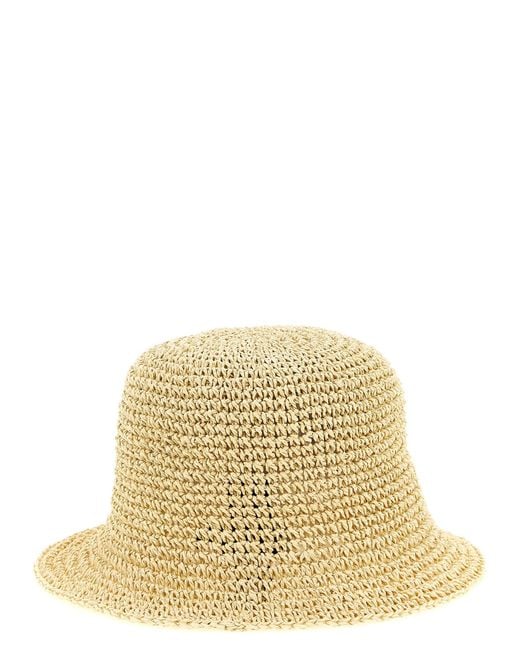 Maison Michel Metallic 'pablo' Hat