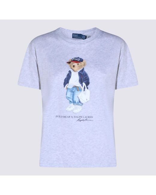 Polo Ralph Lauren Blue T-Shirts And Polos _100 Co