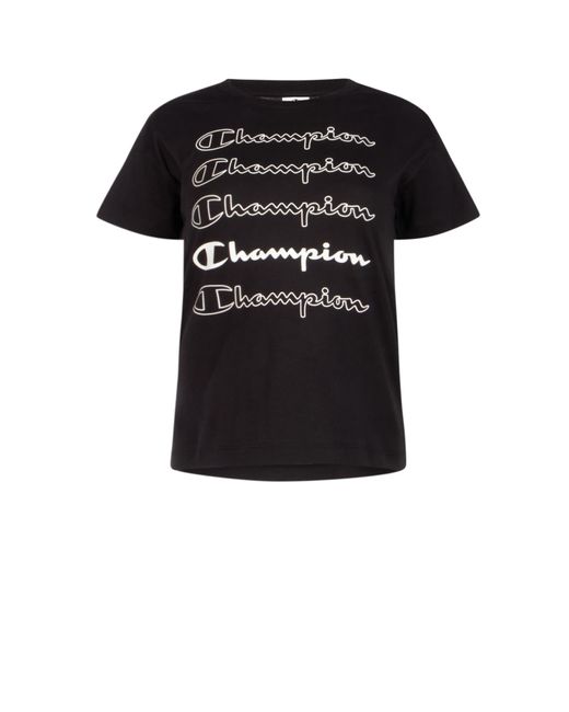 Champion Black T-shirt
