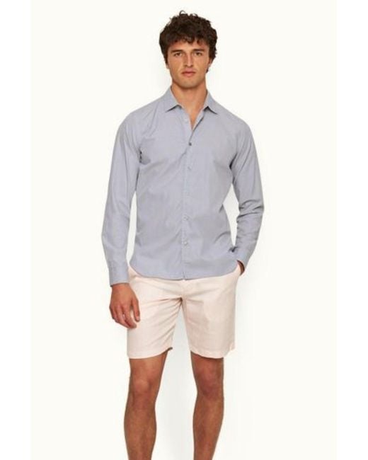 Orlebar Brown Purple Giles End On Sail Stitch-277931-Cinder Clothing for men