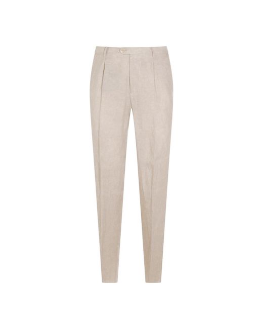 Etro Natural Trousers _Li for men