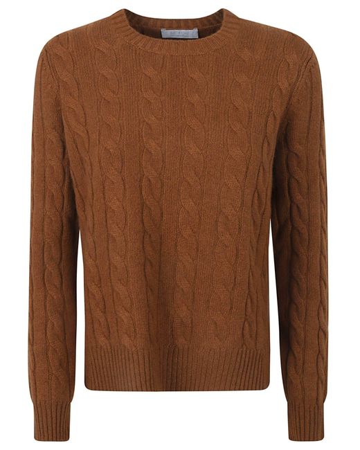 Be You Brown Knitted Sweater