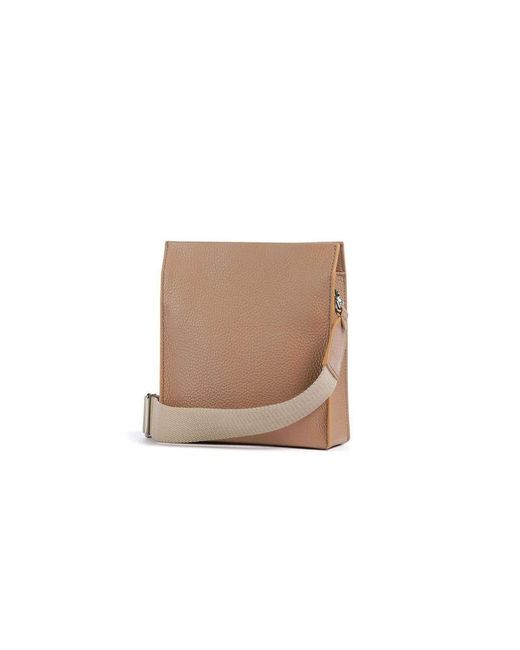 Coccinelle Natural Crossbody Bag Cowhide
