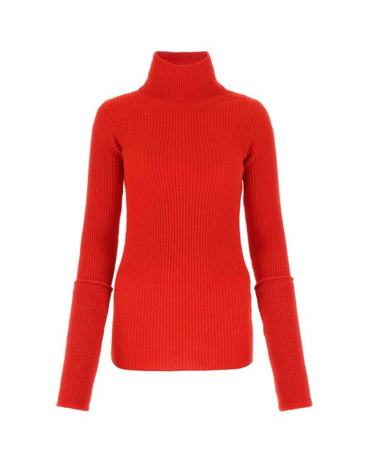 Quira Red Wool Sweater