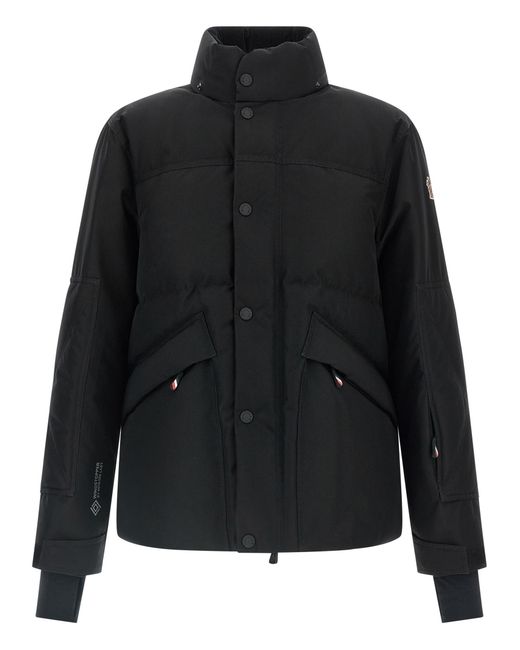 Moncler Black Elfin Puffer Jackets for men