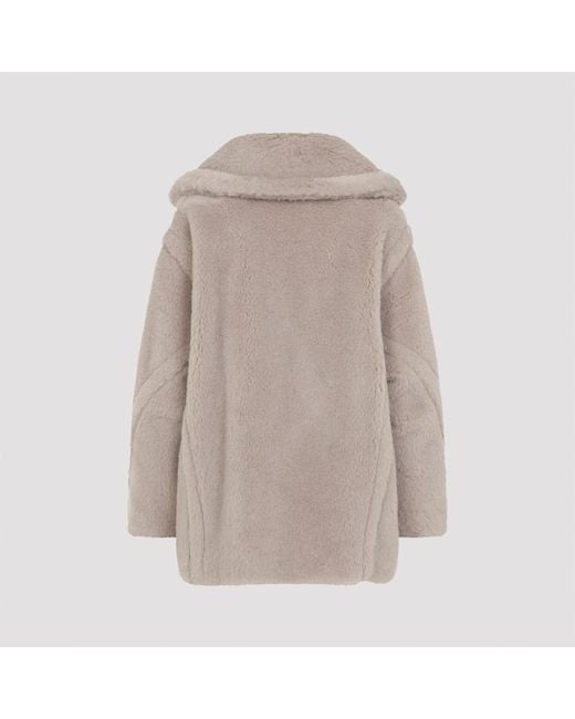 Max Mara Natural Olga Teddy Coat