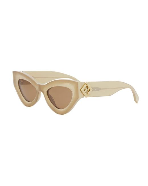Fendi Natural Fe40146I 5257E Sunglasses