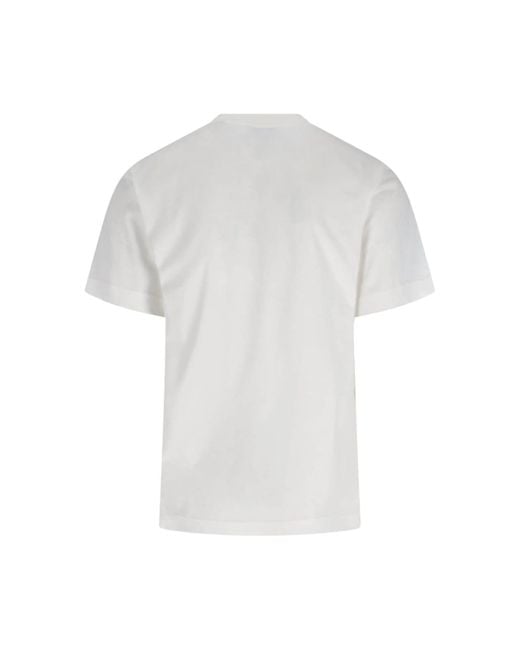 Burberry White Ekd T-Shirt for men