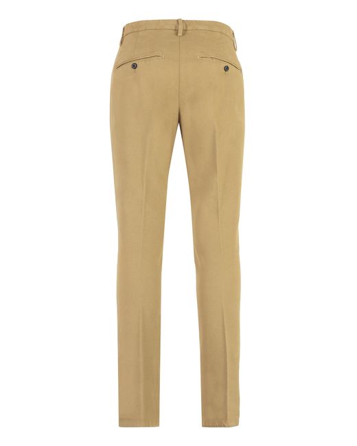 Dondup Natural Gaubert Cotton Chino Trousers Elastane Chinos for men