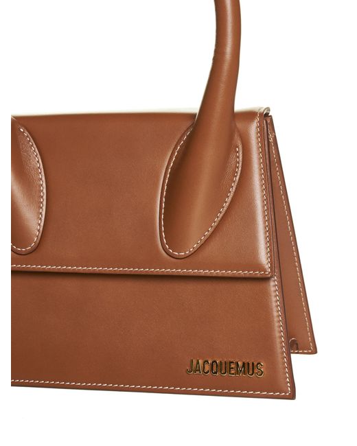 Jacquemus Brown Le Grand Chiquito Leather Bag