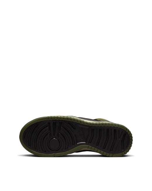 Nike Green Dunk High Up Rebel Sneakers Shoes