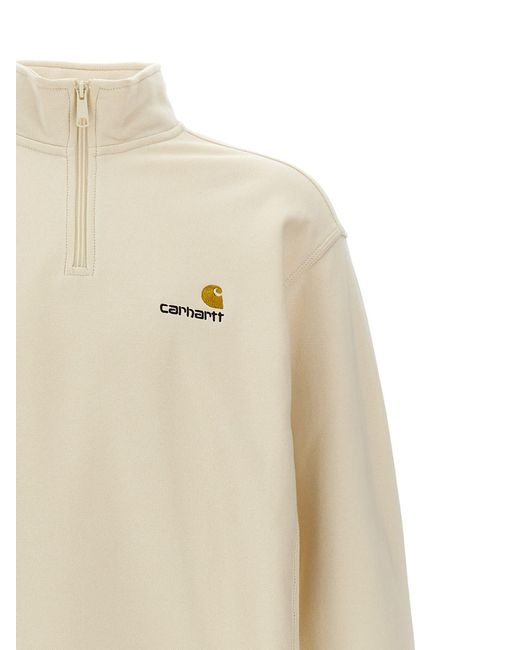 Carhartt White American Script Sweatshirt for men