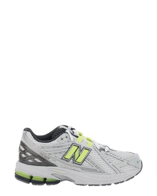 New Balance White Sneakers 1906 Synthetic Trainers for men
