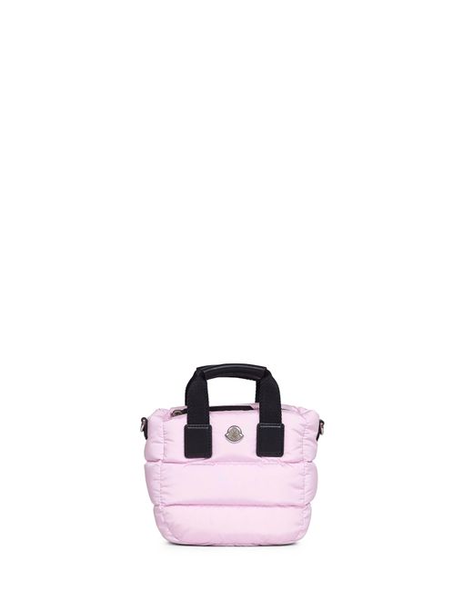 Moncler Pink Tote Bag Micro Caradoc Polyamide Shoulder