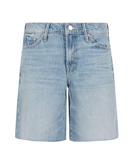Mother Blue Down Low Undercover Short Fray