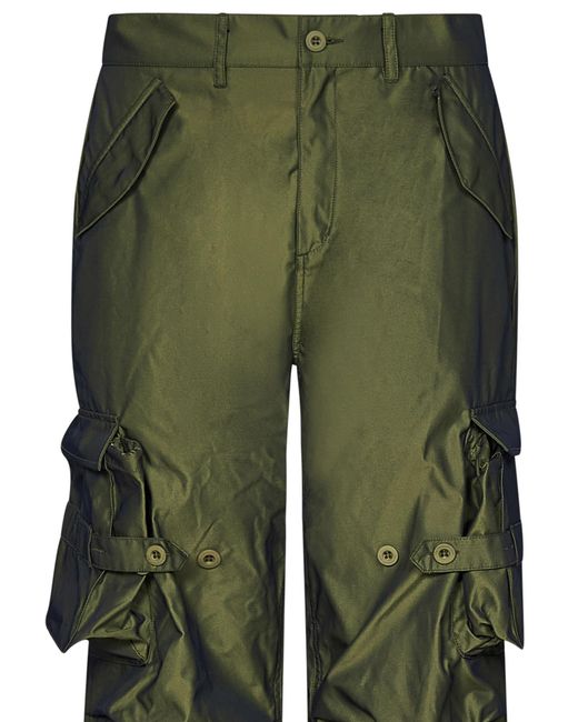 ANDERSSON BELL Green Trousers for men