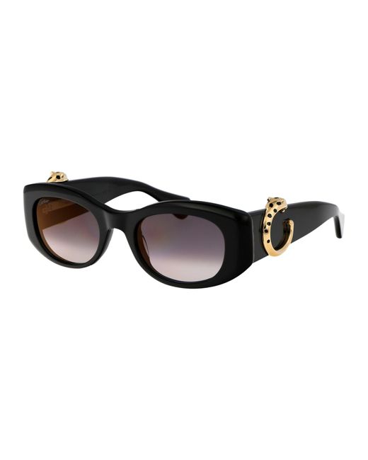 Cartier Black Ct0472s Sunglasses