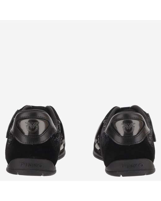 Pinko Black Sneakers Yulia 03 Upper: Leather Trainers