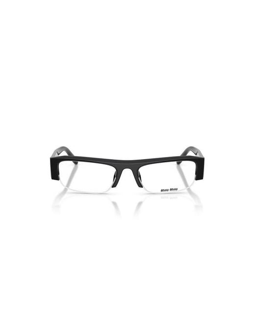 Miu Miu Black Miu Sunglasses Eyewear
