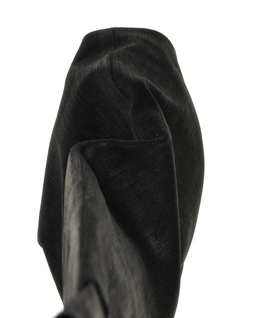 Rick Owens Black 'Fetish' Boots