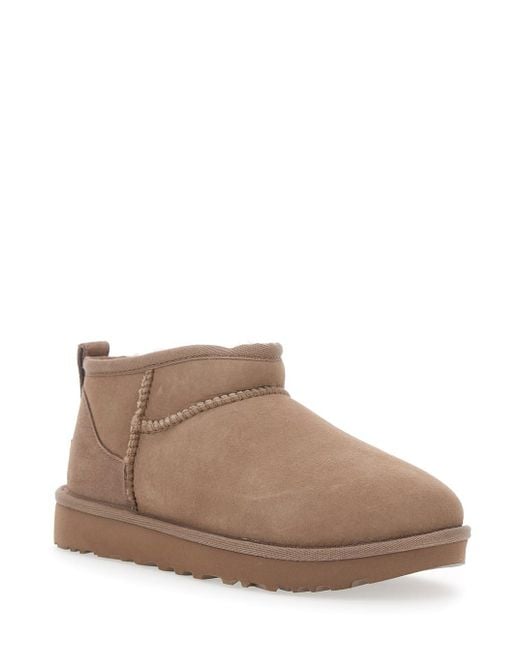 Ugg Brown W Classic Ultra Mini Ii
