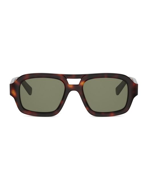 Céline Brown Cl40336U 3 Dots 52N Havana Sunglasses for men