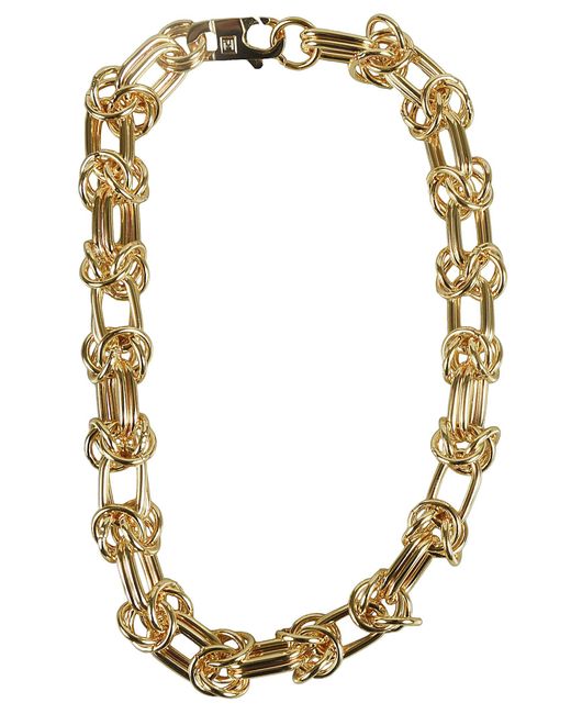 FEDERICA TOSI Metallic Chain Wrap Bracelet