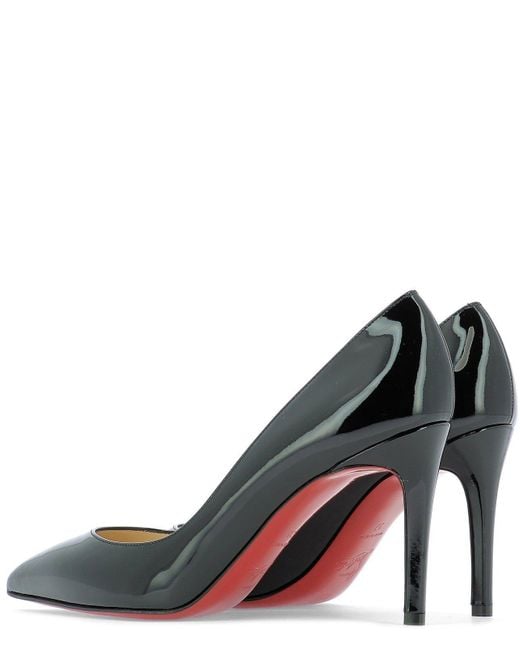 Christian Louboutin Black Pigalle Pointed Toe Pumps