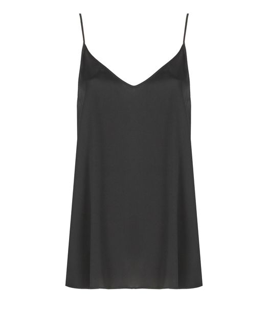 Antonelli Black Silk Top