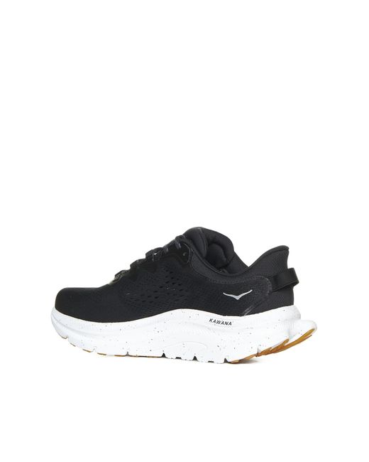 hoka one one black and white