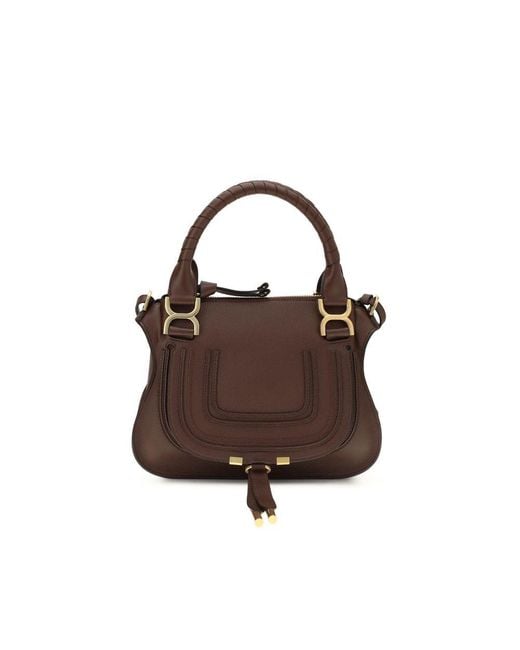 Chloé Brown Calf Leather Bos Taurus Handbag