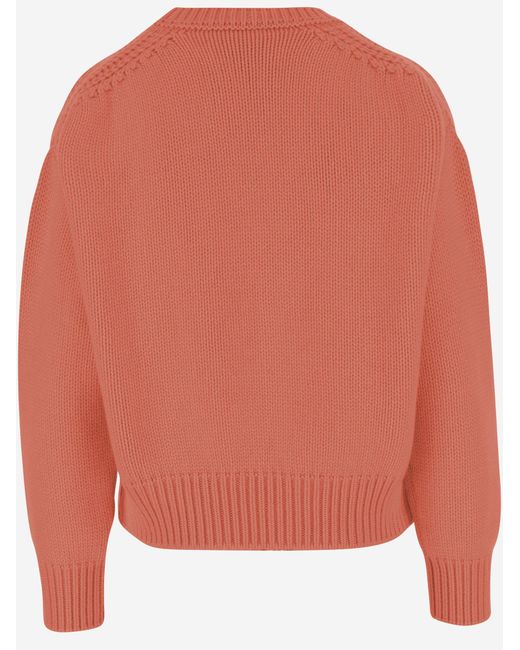 Sa Su Phi Pink Cashmere Jade Sweater