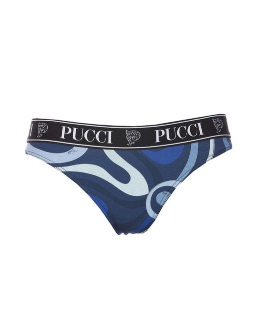 Emilio Pucci Blue Emilio Underwear
