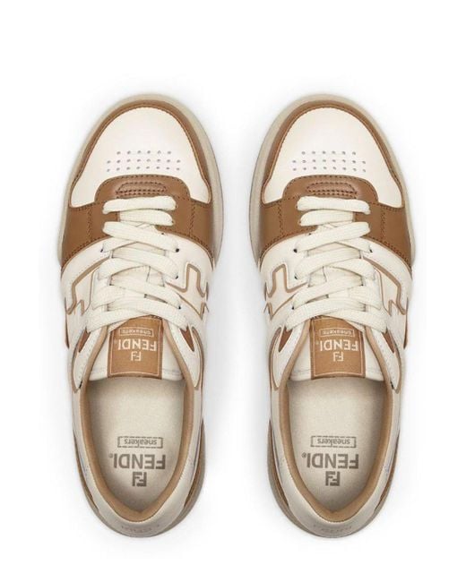 Fendi Natural Match Low-Top Sneakers for men