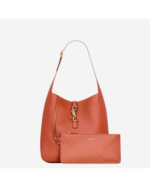 Saint Laurent Le 5 À 7 Bag Textured Leather Shoulder