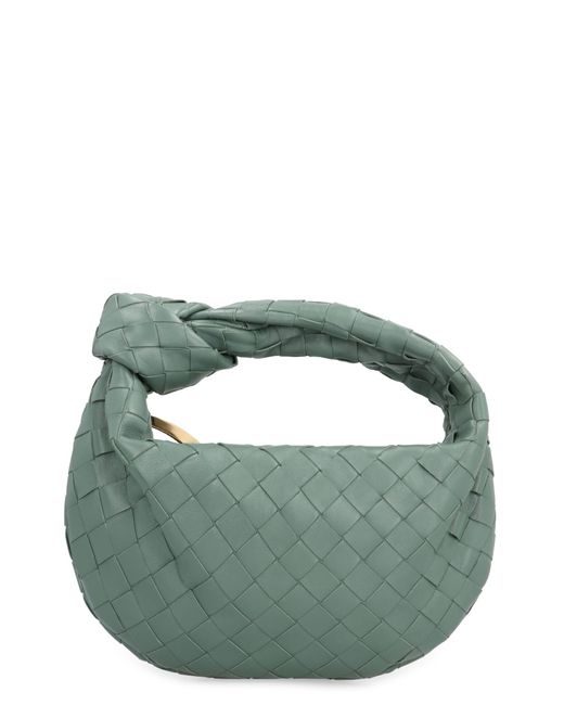Bottega Veneta Green Mini Jodie Leather Bag