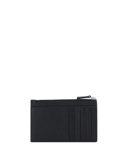 Balenciaga White Leather Cardholder- Calf Umbrellas for men