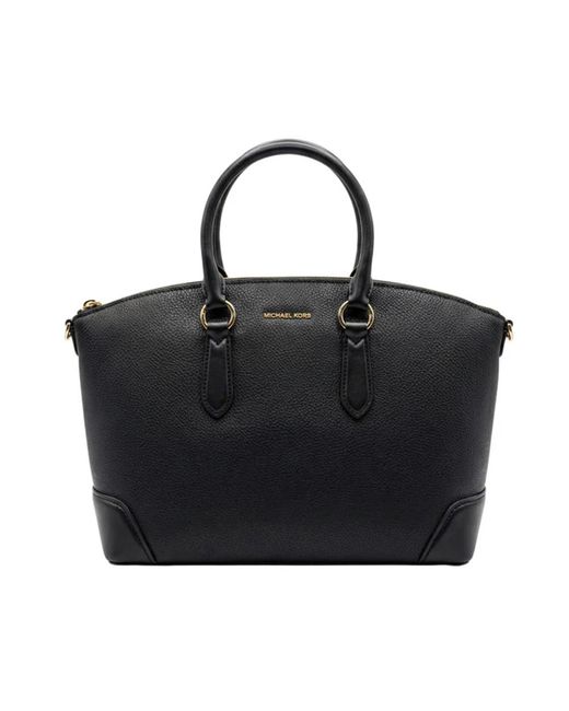 MICHAEL Michael Kors Black Leather Murphy Handbag Borse A Mano