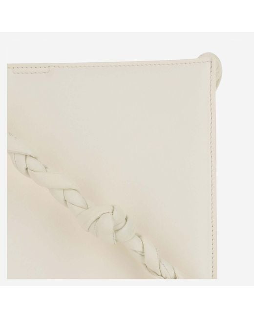 Jil Sander Natural Medium Tangle Bag