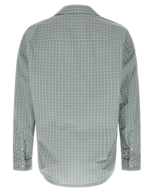 Maison Mihara Yasuhiro Gray Shirt Adhesive Decorations for men