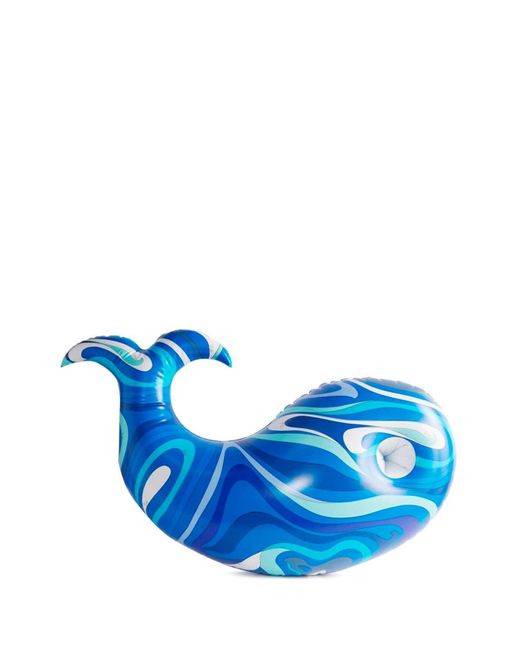 Emilio Pucci Blue Printed Pvc Inflatable