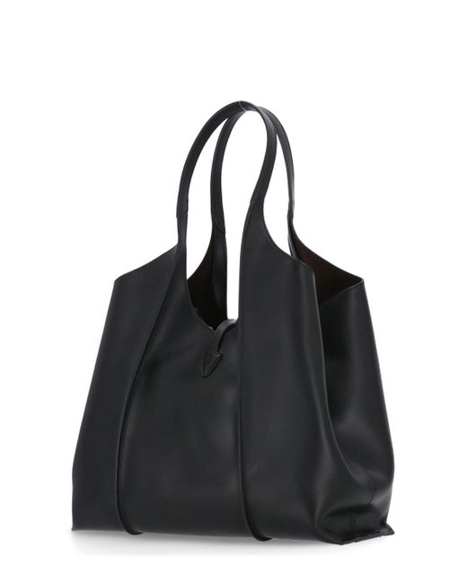 Tod's Leather Shoulder Bag in Black Lyst