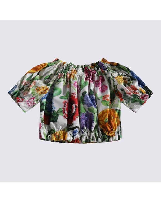 Dolce & Gabbana Green Top