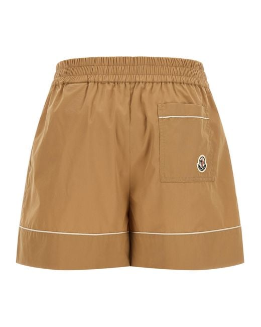 Moncler Natural Nylon Bermuda Shorts